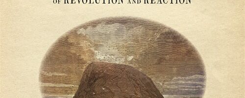 Book cover for Escapes from Cayenne with the subtitle 'A Story of Socialism and Slavery in an Age of Revolution and Reaction'; author Léon Chautard, edited by Michael Roy; oval illustration of a rocky island in the sea at sunset.